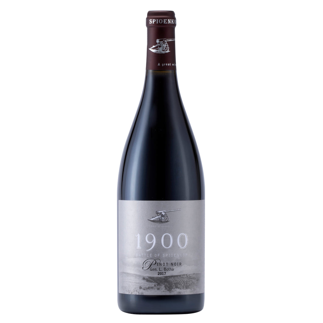 Spioenkop 1900 Gen. L. Botha Pinot Noir 2017 (per case of 6)